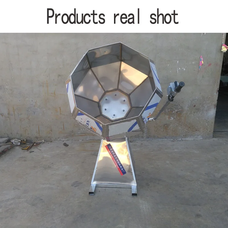 WH-800 small octagonal Mixer flavor Blender Commercial Stainless steel seasoning machine Octagon spice seasoning barrel 220V 1PC