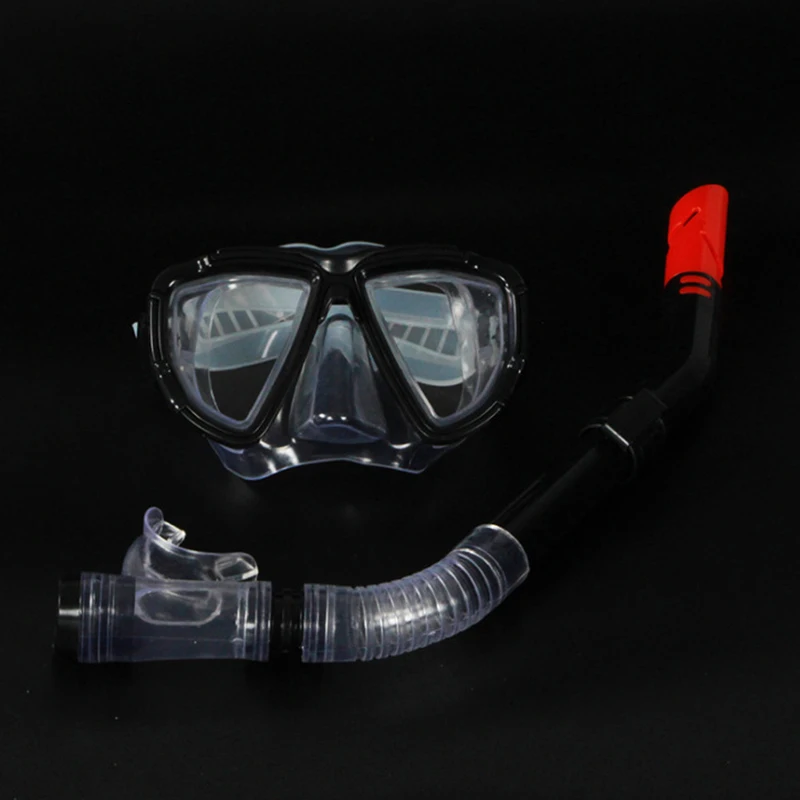 Унисекс профессиональная маска для дайвинга плавание трубка дыхательный аппарат для взрослых монофин трубка плавание ming очки Подводные