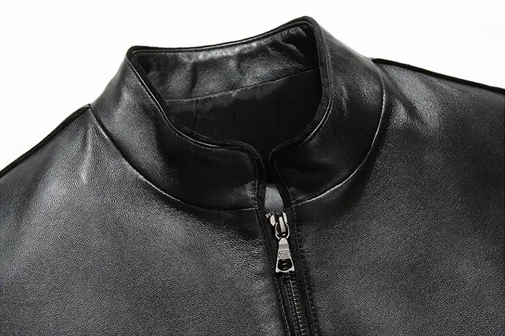 Batmo новое поступление high end овчины натуральная кожа мужские пальто, размер L, XL, XXL, XXXL, 4XL