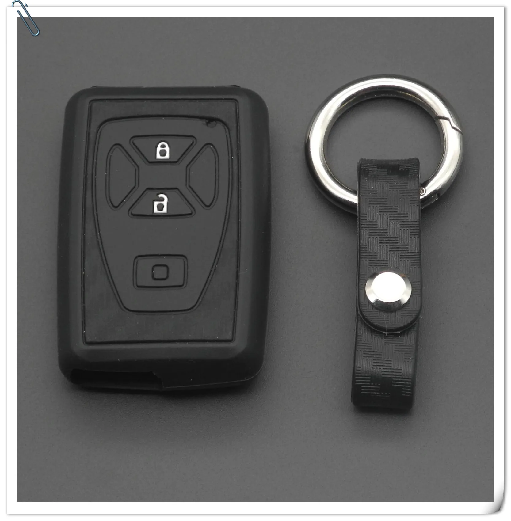 Keyforkess custodia protettiva per chiave in Silicone per auto adatta per Toyota Estima Alphard Vellfire pulsanti 2/3/4/5 shell senza chiave intelligente a distanza 7 Keyforkess custodia protettiva per chiave in Silicone per auto adatta per Toyota Estima Alphard Vellfire pulsanti 2/3/4/5 shell senza chiave intelligente a distanza -