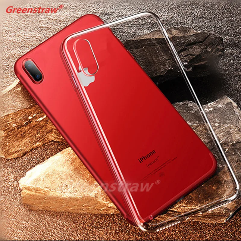 

sFor iPhone 6 Phone Case iPhone 7 8 Case Silicone Greenstraw Transparent TPU Soft Back Cover Phone Case For iPhone 7 Plus 8 Plus