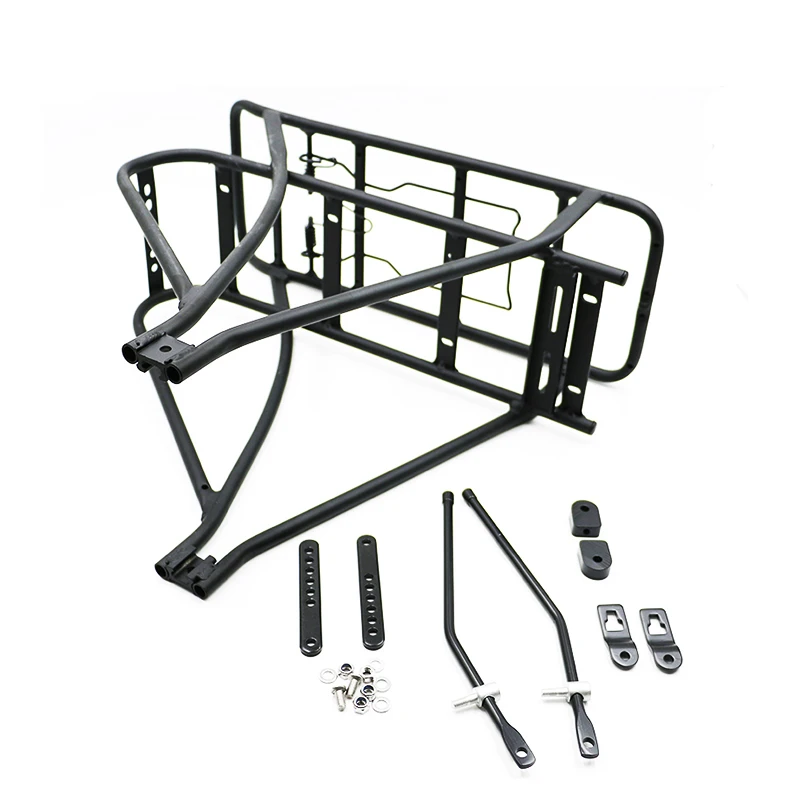 

26inch 700C Black Bicycle Luggage Rack Double Layer Rear Carrier bicycle carrier bisiklet aksesuar for electric bike bisiklet