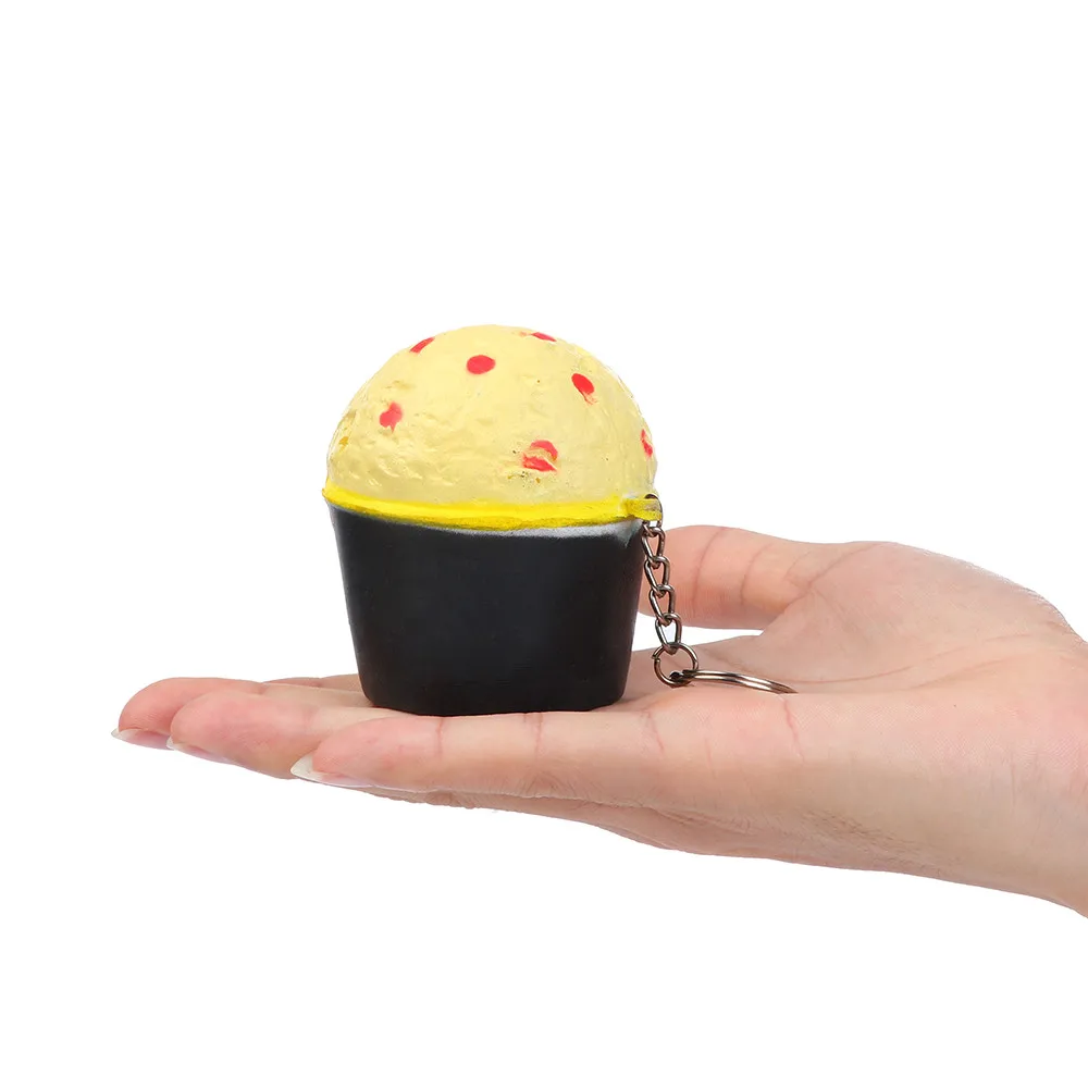 7 см вкусный кекс медленно расправляющиеся мягкие игрушки Squeeze Ароматические стресса игрушка для снятия стресса 4,11