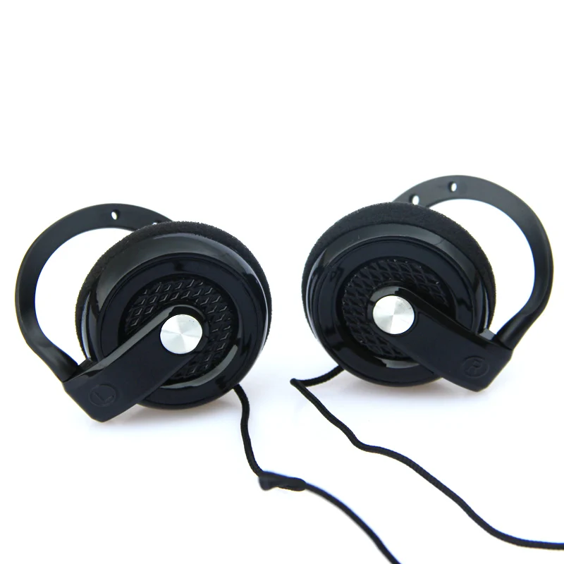 Image Free Shipping Headphones 3.5mm Headset EarHook Earphone For Mp3 Player Computer Mobile Telephone Earphone Wholesale