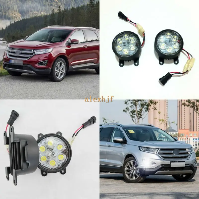 Июля Король 6ledы 18ВТ 6500К 1260LM LED дневные ходовые огни светодиодные Н11 корпус Противотуманного фонаря в сборе для Форд Эдж 2015~о, жизнь! Июля Король 6ledы 18ВТ 6500К 1260LM LED дневные ходовые огни светодиодные Н11 корпус Противотуманного фонаря в сборе для Форд Эдж 2015~о, жизнь!