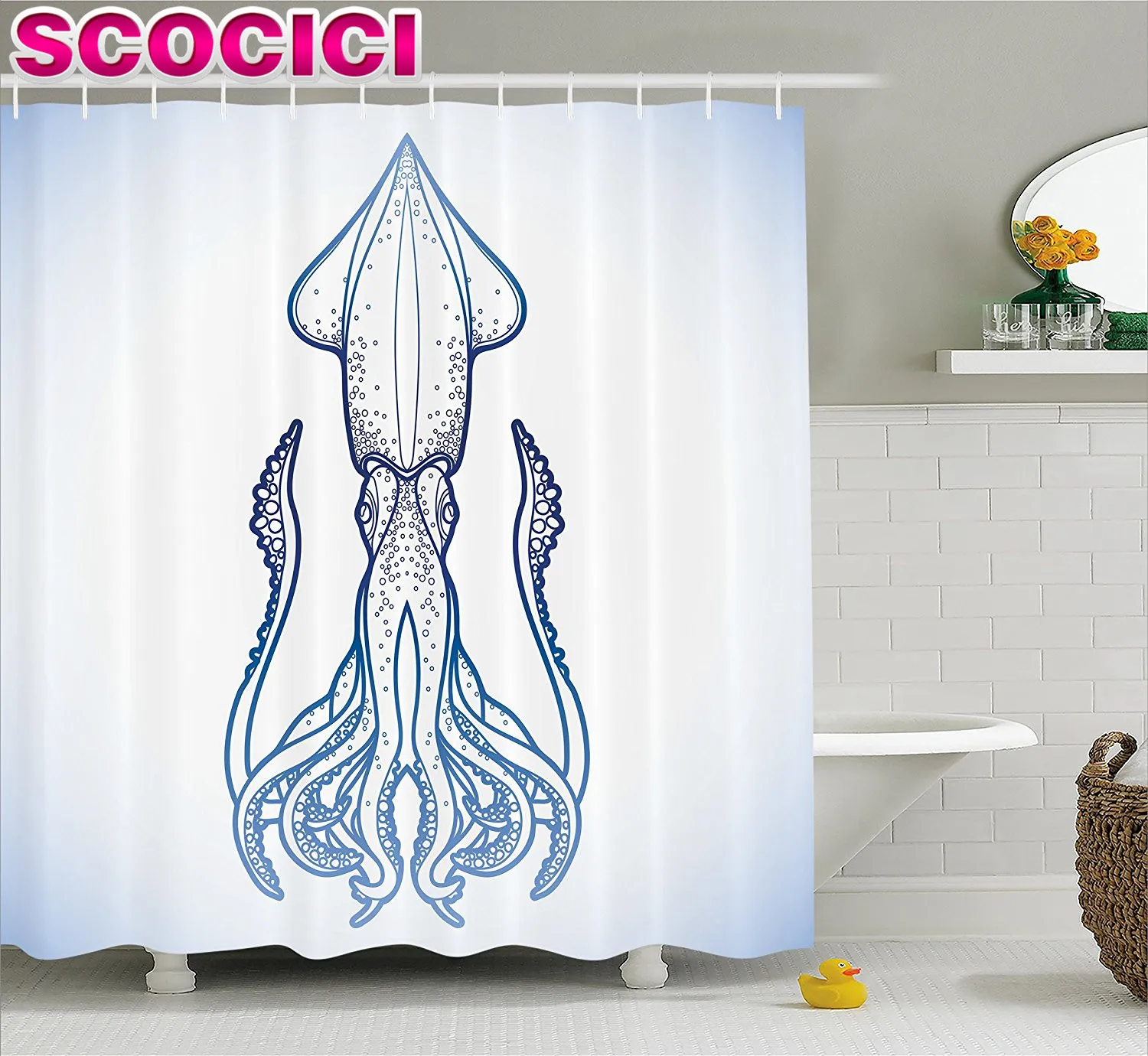 Online Get Cheap Graphic Shower Curtain Aliexpresscom Alibaba - Kraken Decor Shower Curtain Squid Figure In Classic Line Art Style Graphicnautical Marine Creature Image online get cheap graphic shower curtain aliexpresscom alibaba - kraken decor shower curtain squid figure in classic line art style graphicnautical marine creature image