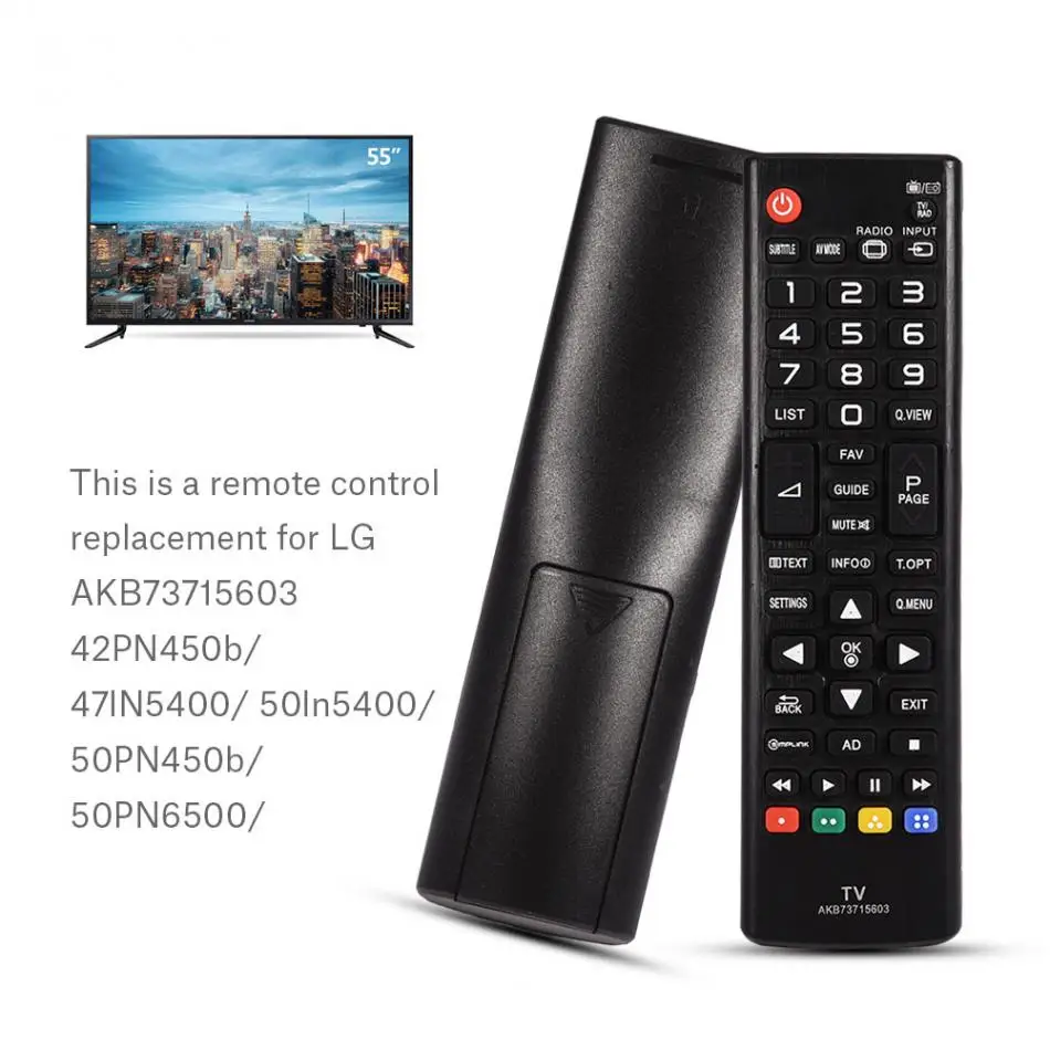 

VBESTLIFE universal Smart Remote Control Replacement for LG AKB73715603 42PN450b/47lN5400/50ln5400/50PN450b LCD LED Smart TV