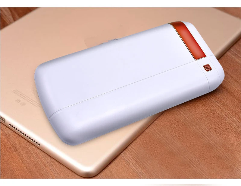 Новое поступление 30000mAh power bank 3 USB портативный мобильный powerbank литий-полимерные батареи для iPhone 7 6 5 Xiaomi Mi samsung - Цвет: Красный