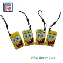 100 шт. Высокое Качество Печатных RFID 13,56 МГц пользовательские формы кристалл эпоксидной карты водонепроницаемый перезаписываемый