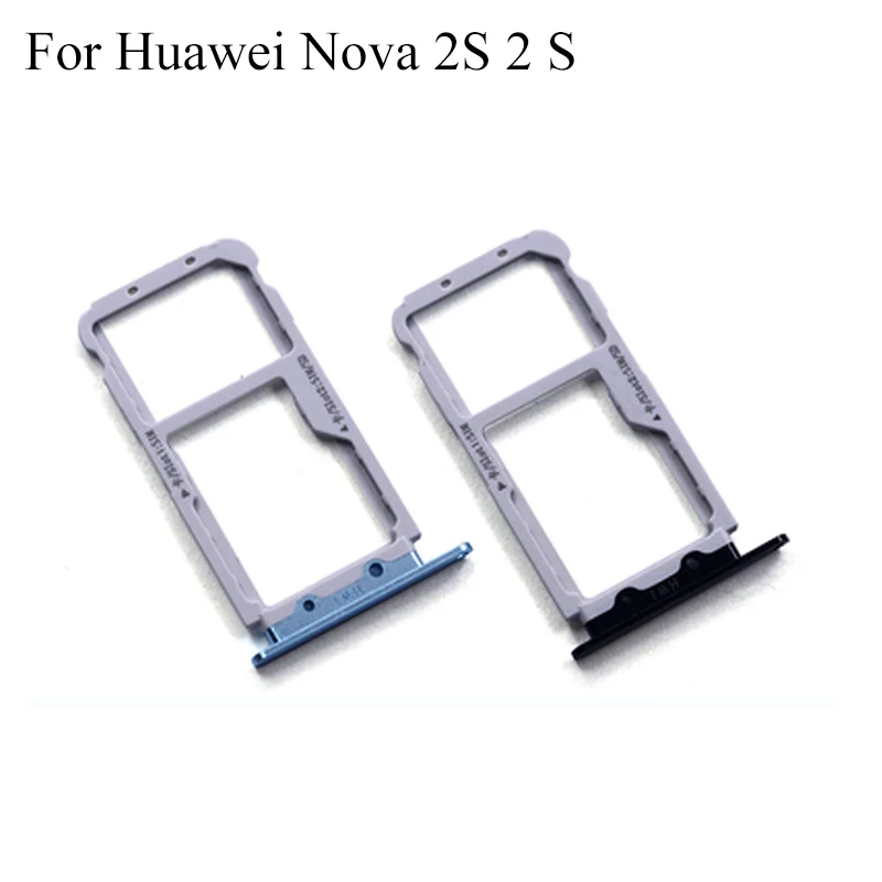 Красный черный лоток со слотом для сим-карты держатель карт Huawei Nova 2 s Nova2s sim-карты |