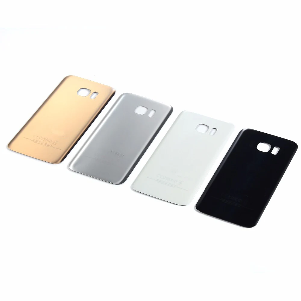 For Samsung Galaxy S7 Edge G935F G935P / G930F G930P Back Battery Cover Glass Rear Door Housing Case | Мобильные телефоны и