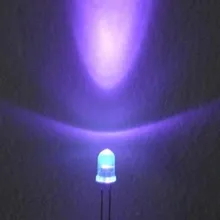 Прозрачный 02-30 5 мм светодиодный Фиолетовый светильник-светодиод 100 шт./лот