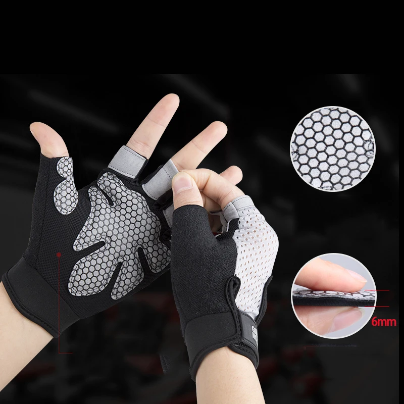 New Women/Men Training Gym Gloves Body Building Sport Fitness Gloves Exercise Weight Lifting Gloves Men Gloves Women
