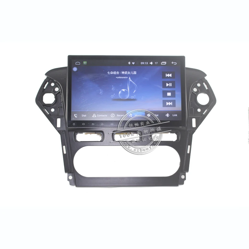 Clearance Bway 10.2" Car radio stereo for Ford Mondeo 2011-2012 Quadcore Android 7.0 car dvd GPS player with 1G RAM,16G iNand 19