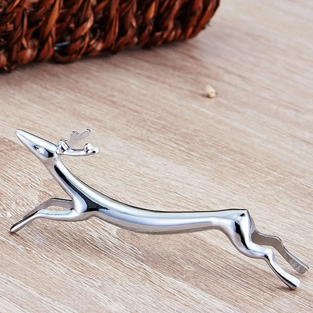 LanLan Chopstick Rest Deer Shape Zinc Alloy Exquisite Chopsticks Holder Kitchen Supplies 1Pc