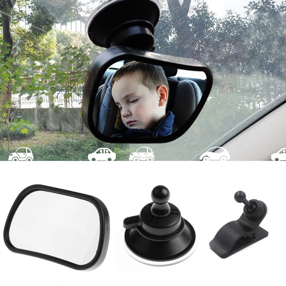 Car Baby Back Seat Rearview Mirror for Baby Infant Child Kids Reverse