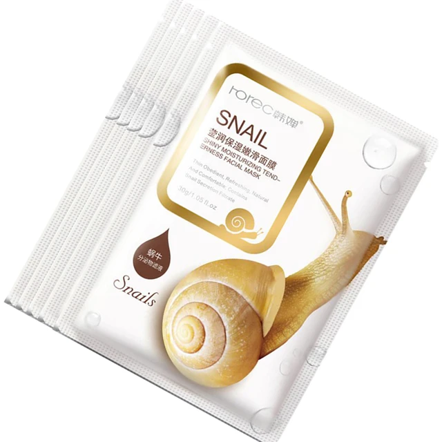 facial mask snail essence korean face mask sheet collagen face mask
