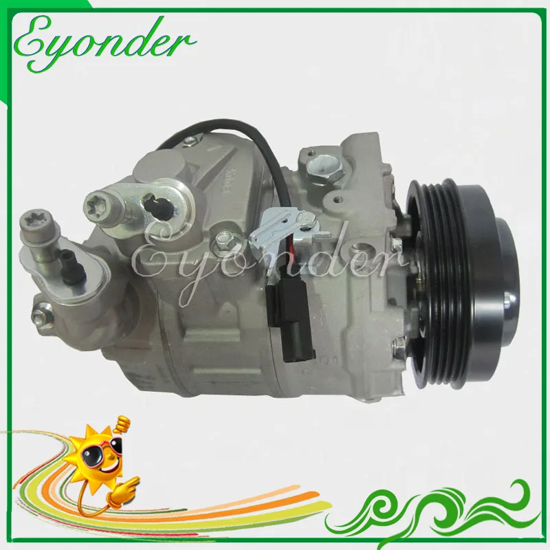 

A/C Air Conditioning Compressor Cooling Pump PV4 for BMW 7 Series E65 E66 E67 735i 735Li 740i 740Li 64529175670 6901781 6925721