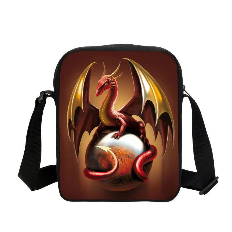 Dragon Butterfly Horse Printed Bag How to Train Your Dragon Cartoon