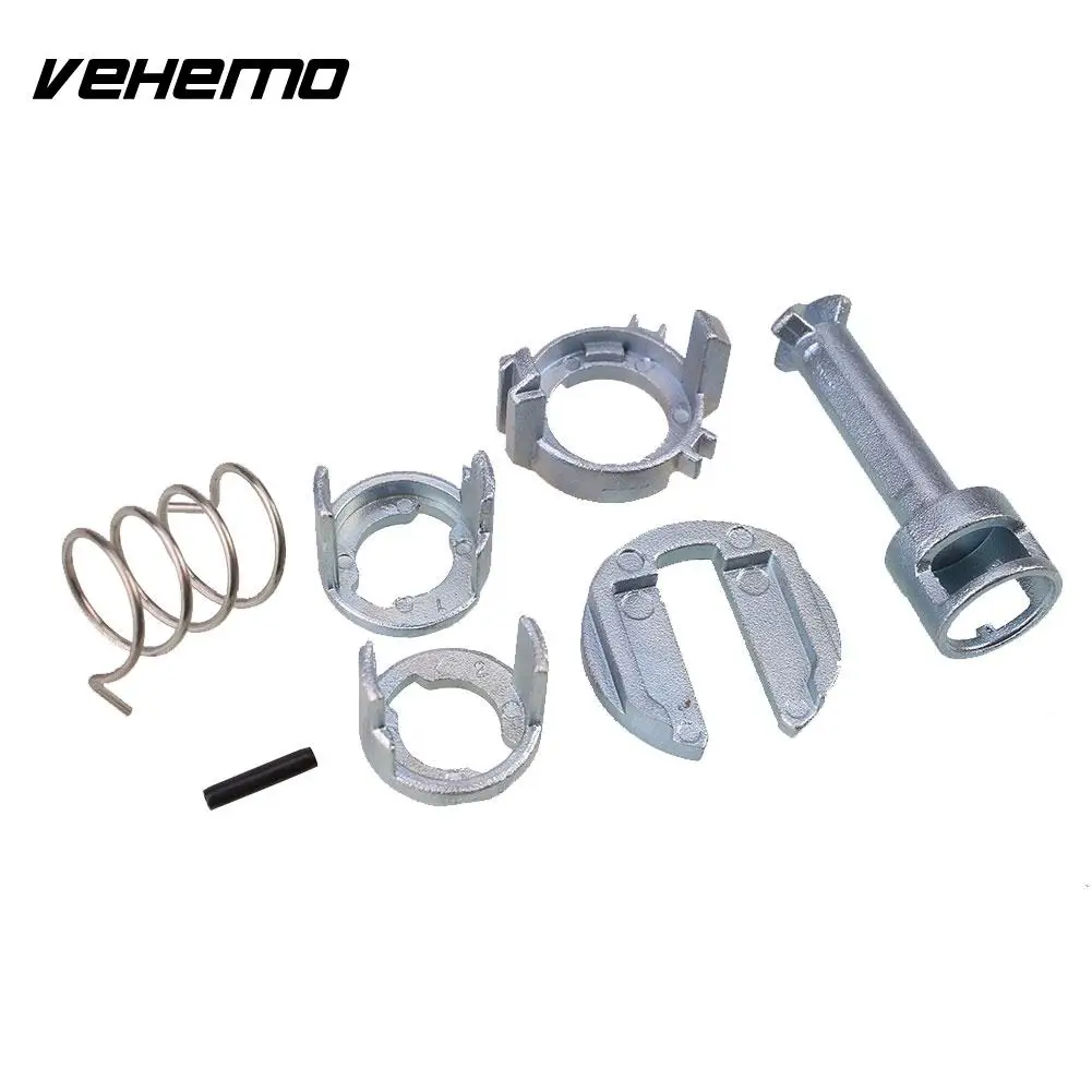 Vehemo Silver Door Lock Replacement Front Door Lock Parts Door Lock Kit