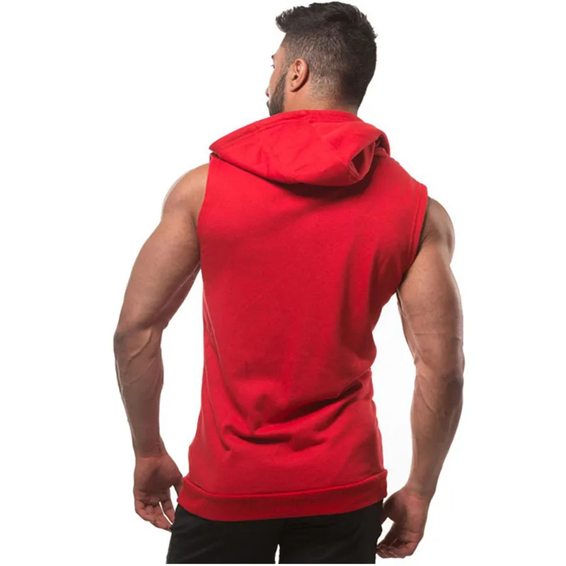 Cotton Bodybuilding Hoodie for Men Clothing