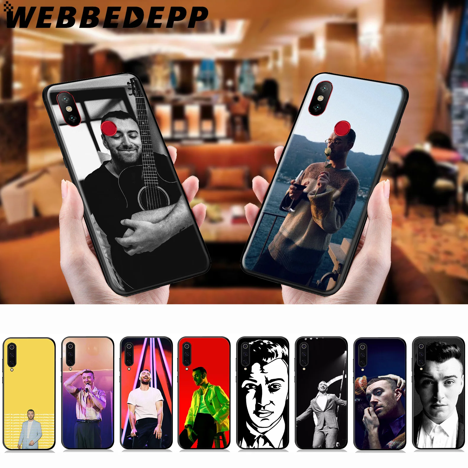 WEBBEDEPP Sam Smith Singer Soft Case for Xiaomi Mi 9T 9 8 SE 6 A1 A2 A3 Lite MiA1 MiA2 MiA3 F1 MAX 3 Mi8 CC9E CC9 |