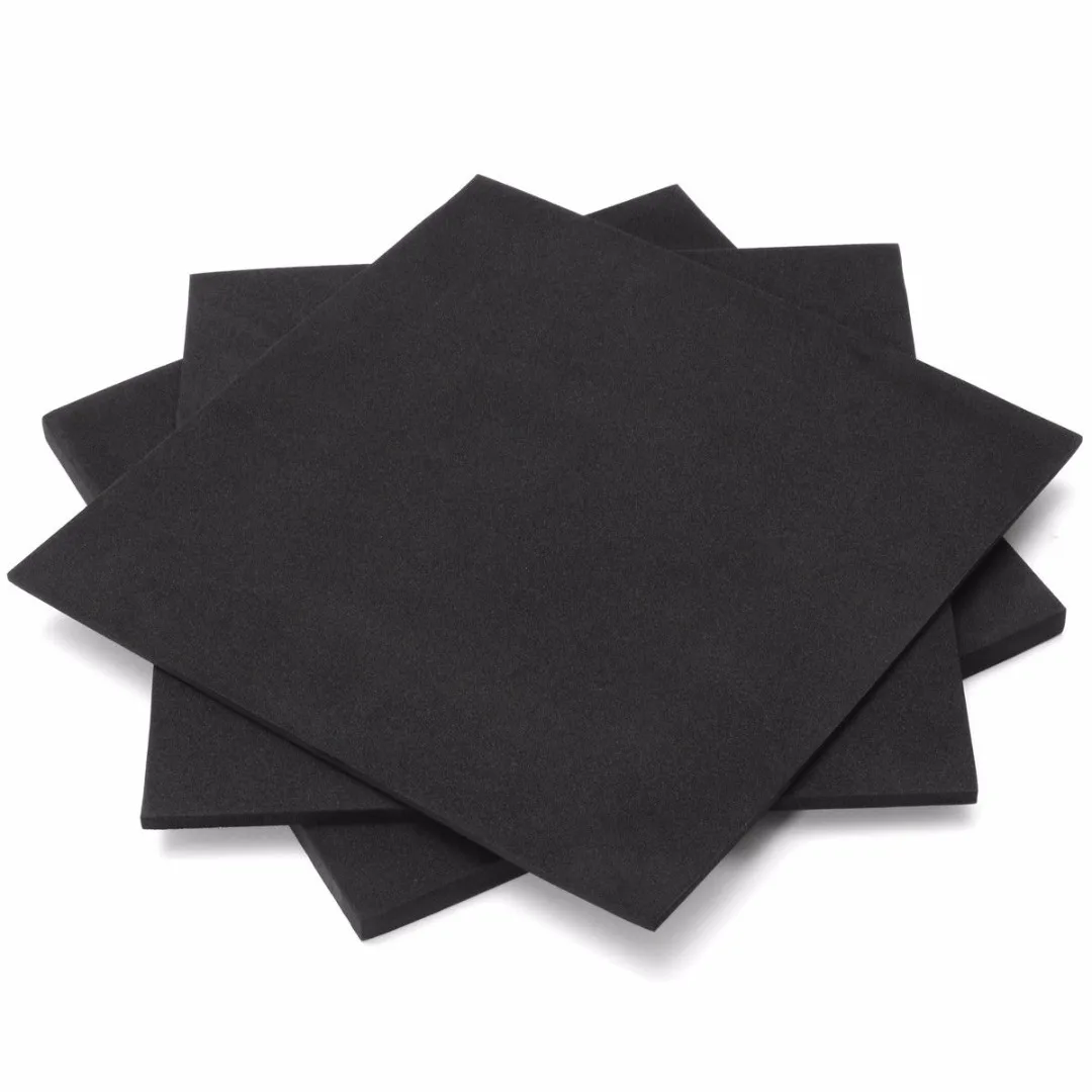 3/5/10 mm ESD Anti Static High Density Foam Antistatic Insertion Sound-Absorbing Noise Sponge Foam 200x200mm