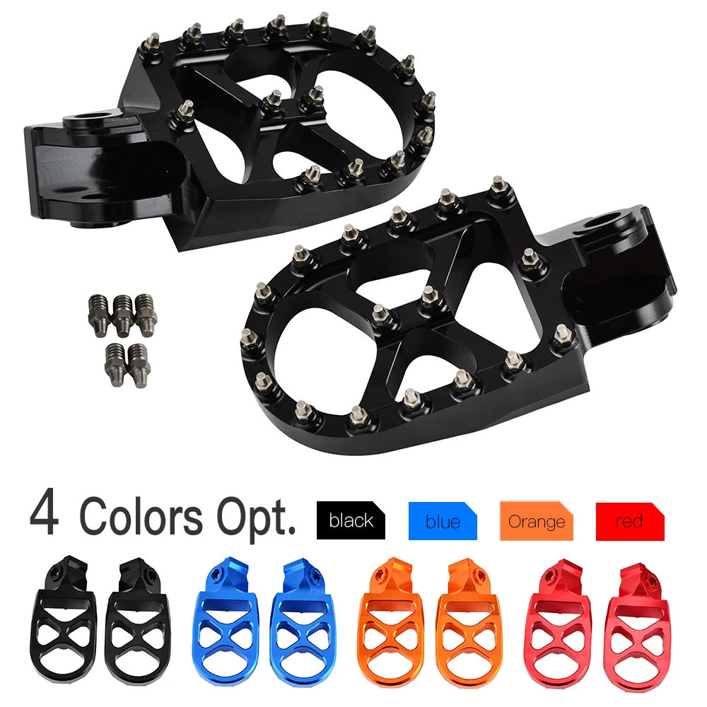 

Foot Rests Pegs Footrest for KTM 125 250 350 450 200 300 400 500 525 530 EXC EXCF XCW XCFW SXF 50 85 65 SX For Husqvarna TE FE