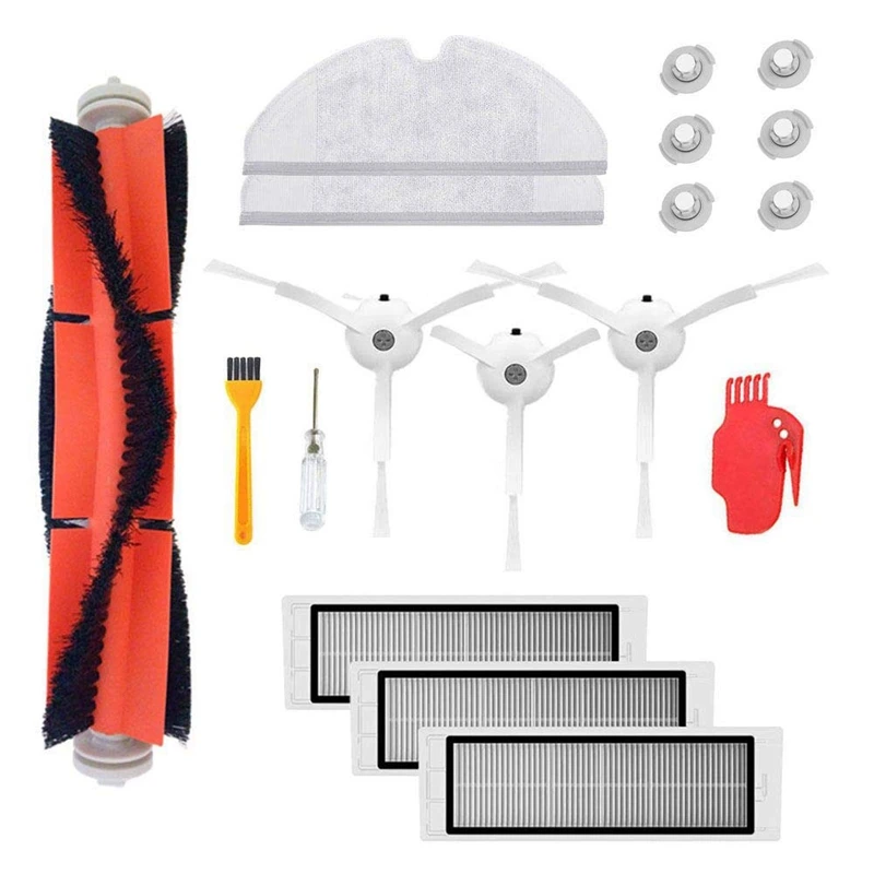 

Accessories Kit For Xiaomi Mi Robot Roborock S50 S51 Xiaomi Mijia Robotic Vacuum Cleaner Replacement Parts