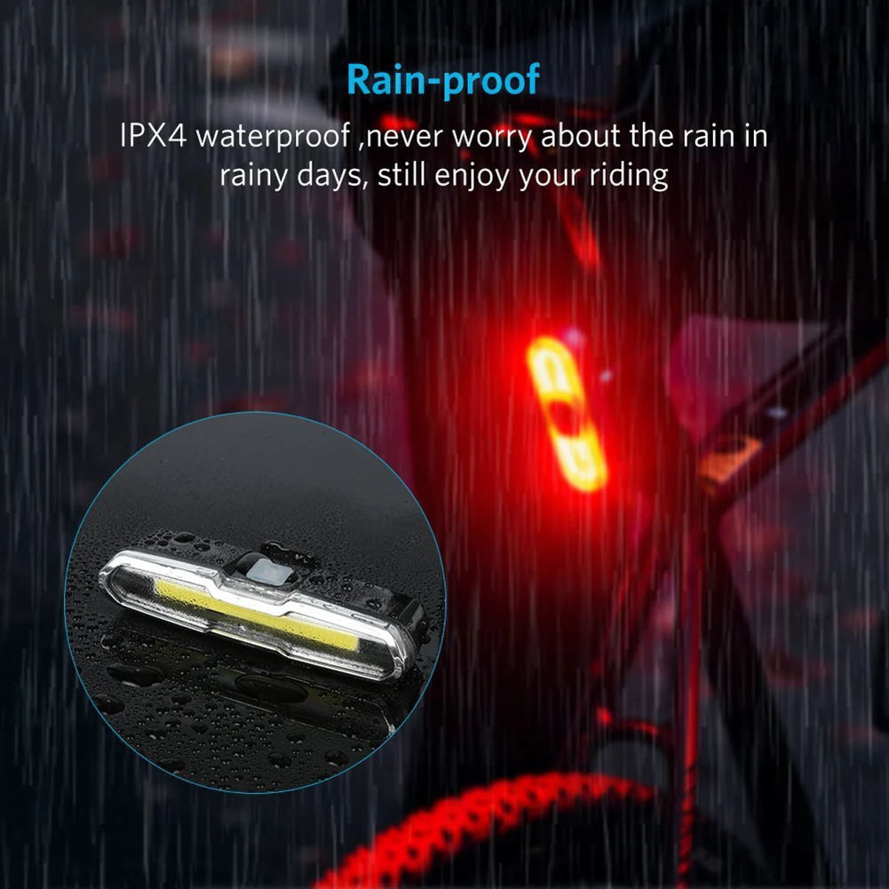 Best USB Rechargeable Bicycle Rear Light Cycling LED Taillight MTB Road Bike Bi-color Warning Tail Light Back Lamp For Bicycle 13 Best USB Rechargeable Bicycle Rear Light Cycling LED Taillight MTB Road Bike Bi-color Warning Tail Light Back Lamp For Bicycle 13