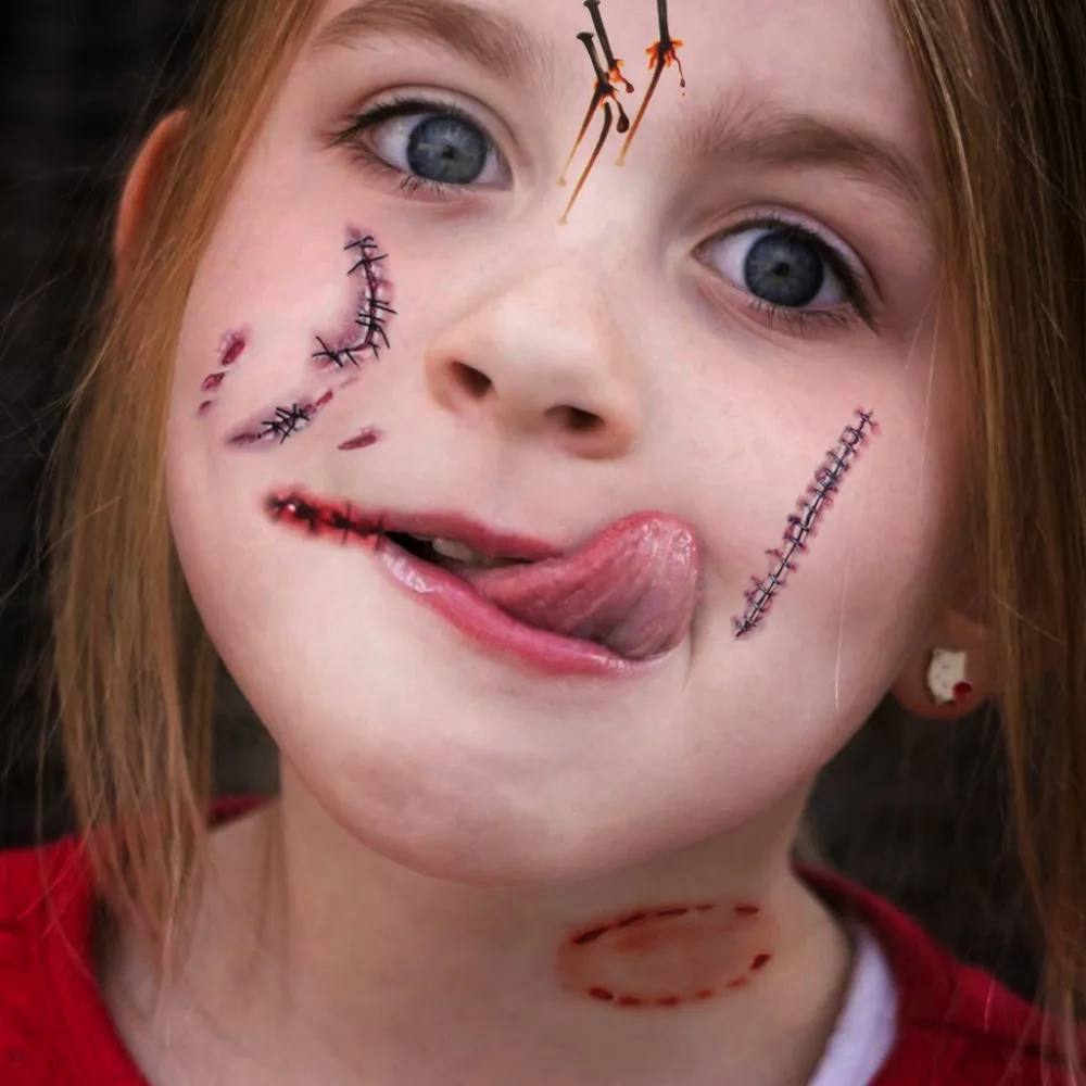 18 Pack Halloween Temporary Tattoos (6)