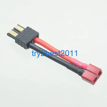 

Deans Style Female to Traxxas TRX Male Adapter - ~1.5" 12awg Wire