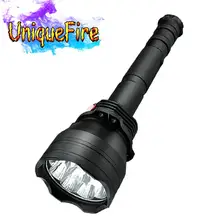 UniqueFire фонарь 10000лм T09 9 Led U2 High Pover черный фонарь с линзой из закаленного стекла для 1*18650 перезаряжаемая батарея
