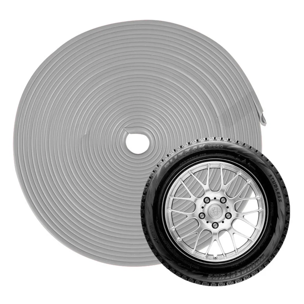 Автомобильные резиновые защитные кольца для колес, мягкие защитные колесные диски, износостойкие прочные защитные полосы# Zer - Цвет: AS Show