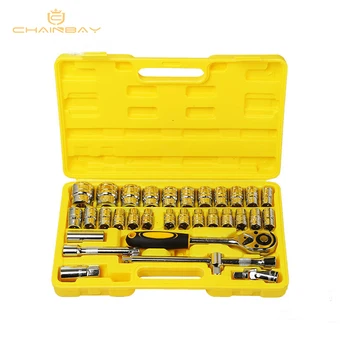 

Auto Kit Household Combination Tools Ratchet Wrenches Set Batch Head Pawl Socket Spanner Ratchet Handle Car Maintenance Tool