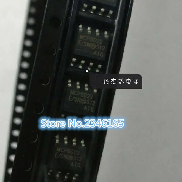 10PCS MCP6022 I/SN SOP 8 MCP6022 I SOP MCP6022 SMD SOP8|Integrated