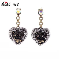 Модные серьги аксессуары любовь Винтаж 4 когда-либо женские серьги Заводские, оптовая закупка - изображение