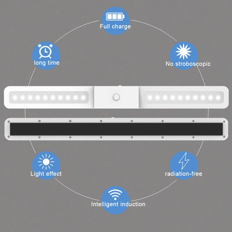 Best 20 LEDs Wireless PIR Motion Sensor Light Intelligent Infrared Lamp Night Lights for Cabinet Closet QP2