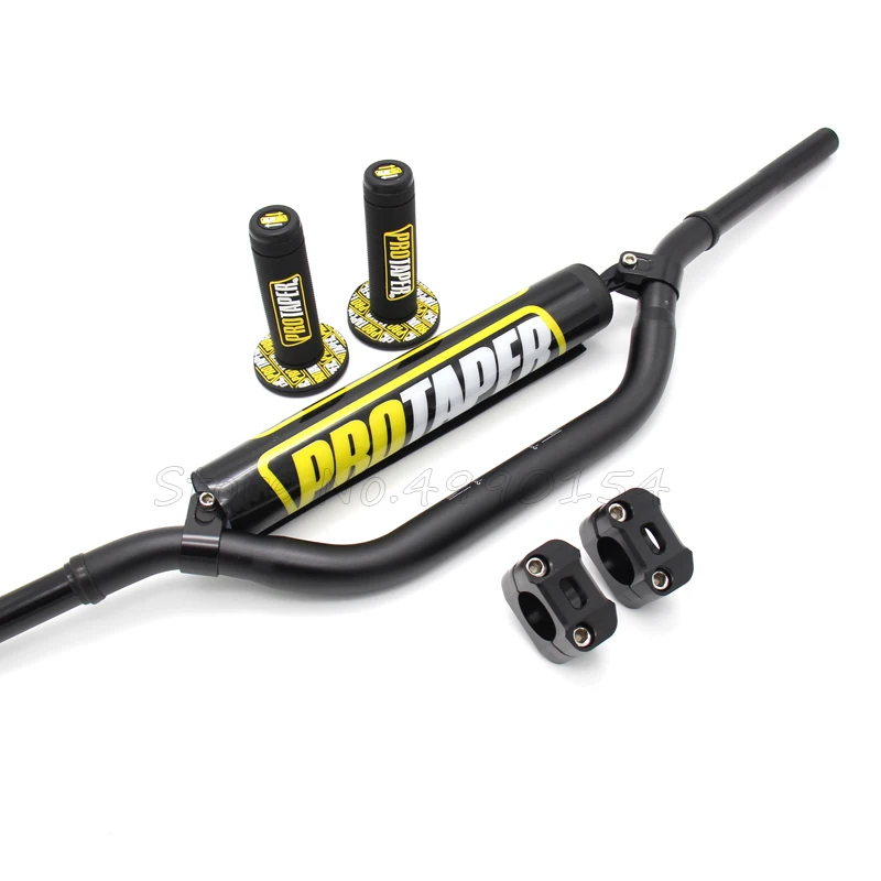 Руль для PRO Taper Pack Bar, 825 мм, рукоятка, накладки для ручек, Pit Pro Racing, Dirt Pit Bike, Мотоцикл с ЧПУ, 28 мм, адаптер - Цвет: A