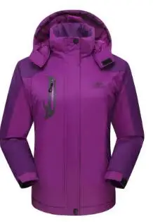 Лыжная куртка женская куртка для сноуборда зимняя водонепроницаемая ветрозащитная Женская лыжная куртка женская теплая спортивная одежда - Цвет: as show