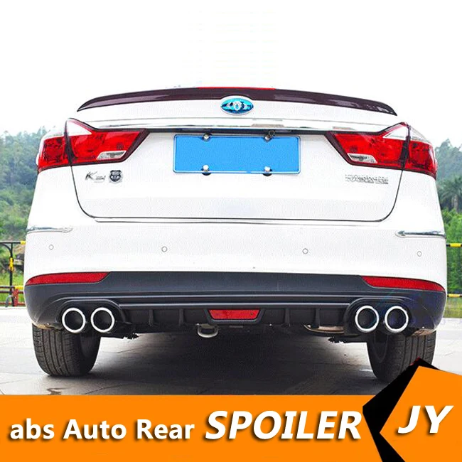 

For Kia Forte K3 ABS Rear Bumper Diffuser Bumpers Protector For 2016-2018 Kia Forte K3 Body kit bumper rear lip rear spoiler