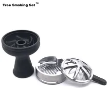 Уже Стиль черный силиконовый кальян табачная чаша кальян наргиле кальян курили трубка-кальян аксессуары Cachimba подарок TWAN0505