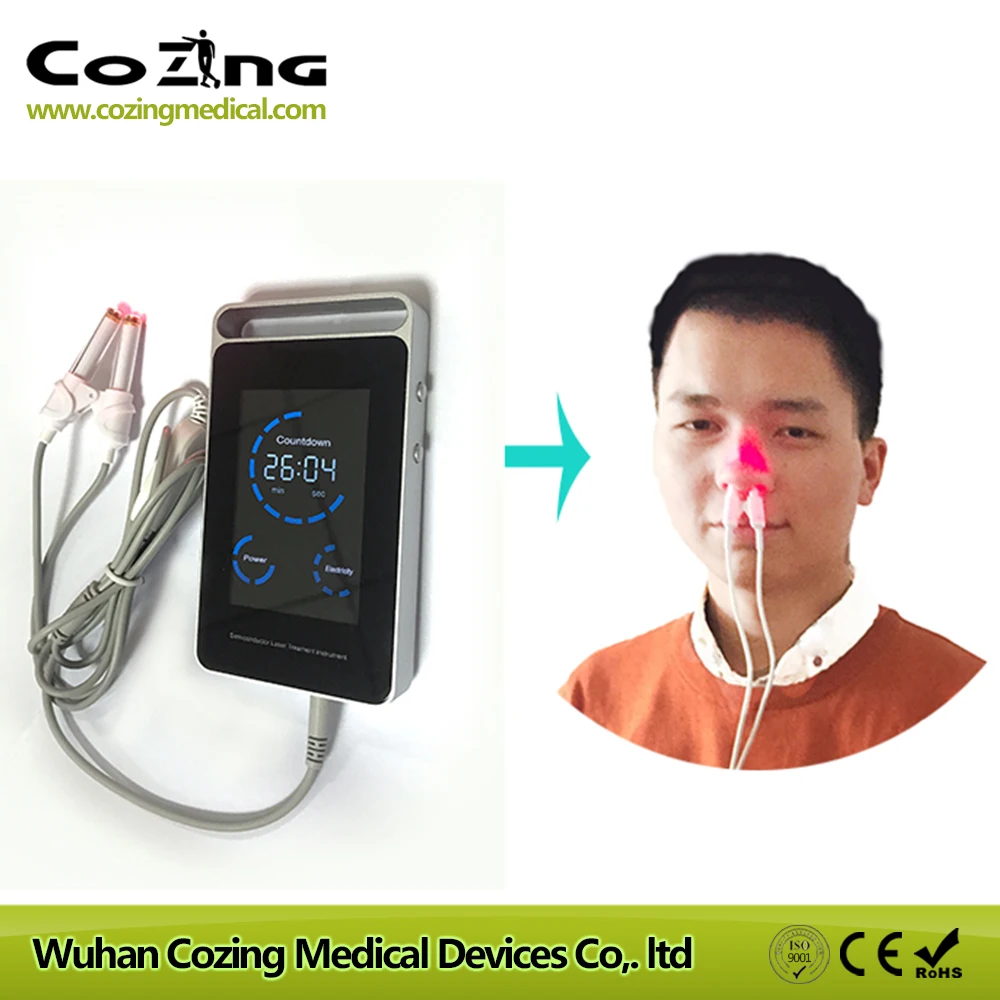 

Meidical laser treatment rhinitis diseases semiconductor laser machine