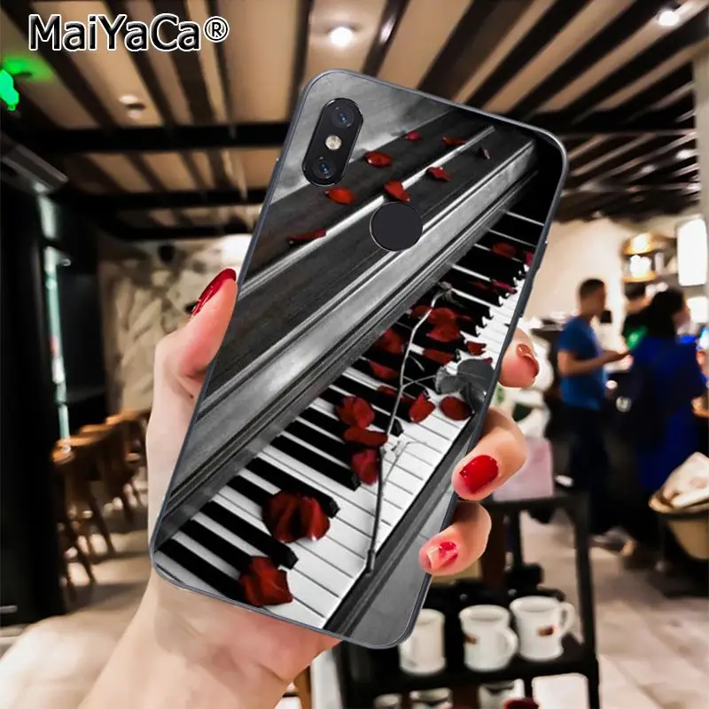 MaiYaCa пианино листовая музыка DIY окрашенный чехол для телефона Xiaomi Redmi8 4X 6A S2 7A 5A Redmi 5