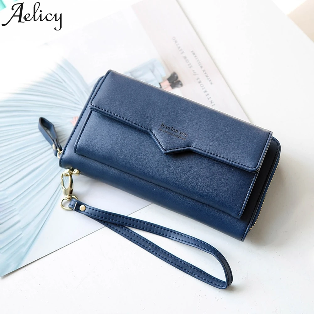 Aelicy 2019 модные женские туфли длинный бумажник вечерние кошельки-пакеты на молнии клатчем мешок мобильного телефона кредитной держатель для