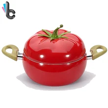 20 cm Kreative Suppentopf Obst Pan Aluminium non-stick Tomaten Form keine dämpfe Küche Tools Kochgeschirr