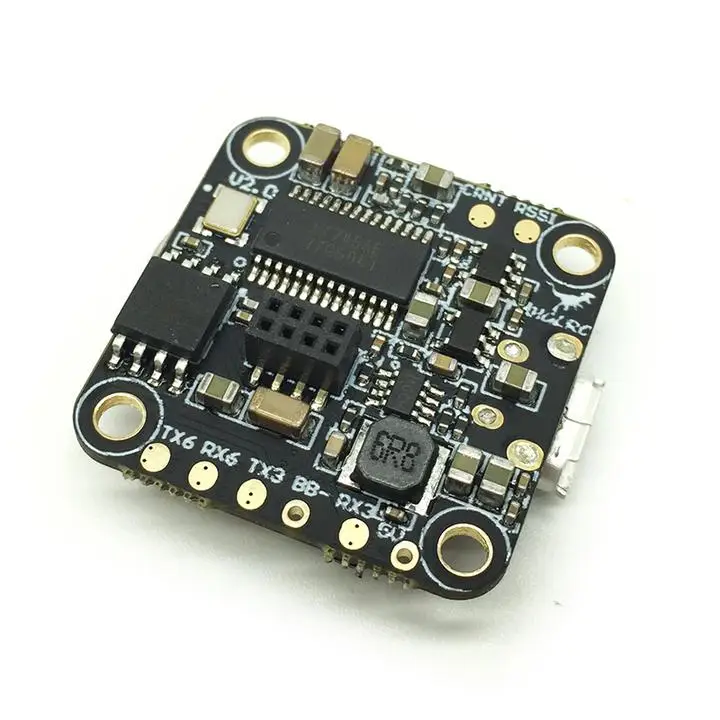 HGLRC 20x20 мм микро F4.V2 Контроллер полета AIO Betaflight OSD 5 в BEC для XJB F413 F428 F438 F440 серии стек Радиоуправляемый Дрон