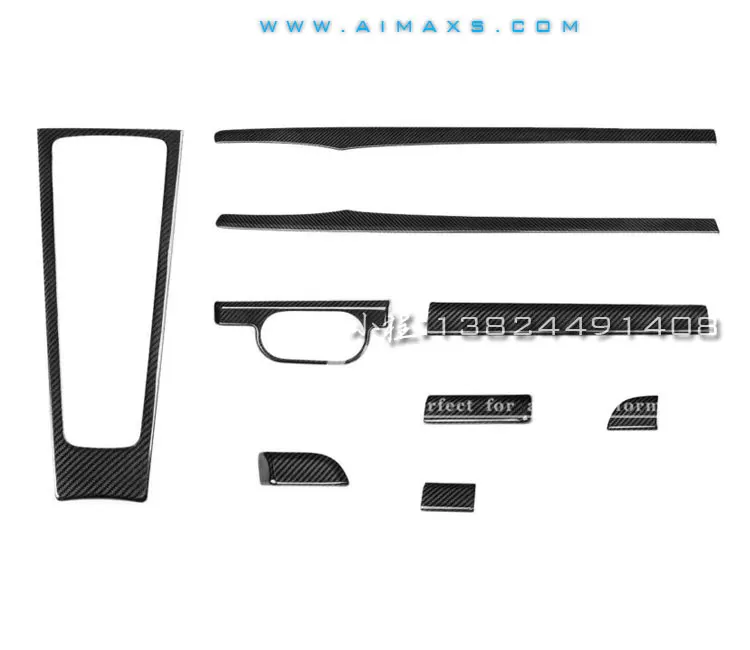 

Fit for Porsche 718 carbon fiber interior 16-18 16-18 generation 4 Boxster 9 pieces for 1 set