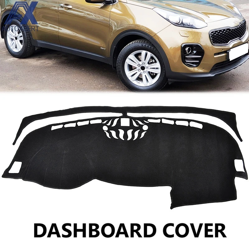 AX Xukey Dashmat Dash Mat Dashboard Cover Fit For Kia Sportage 4th IV