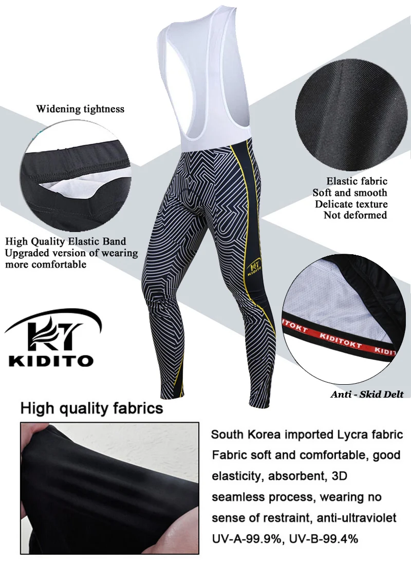 KIDITOKT зимние сохраняющие тепло велосипедные штаны с 3D гелевой подкладкой ударопрочный термопокрытие для горного велосипеда, велосипедные брюки для мужчин, спортивная одежда для велоспорта